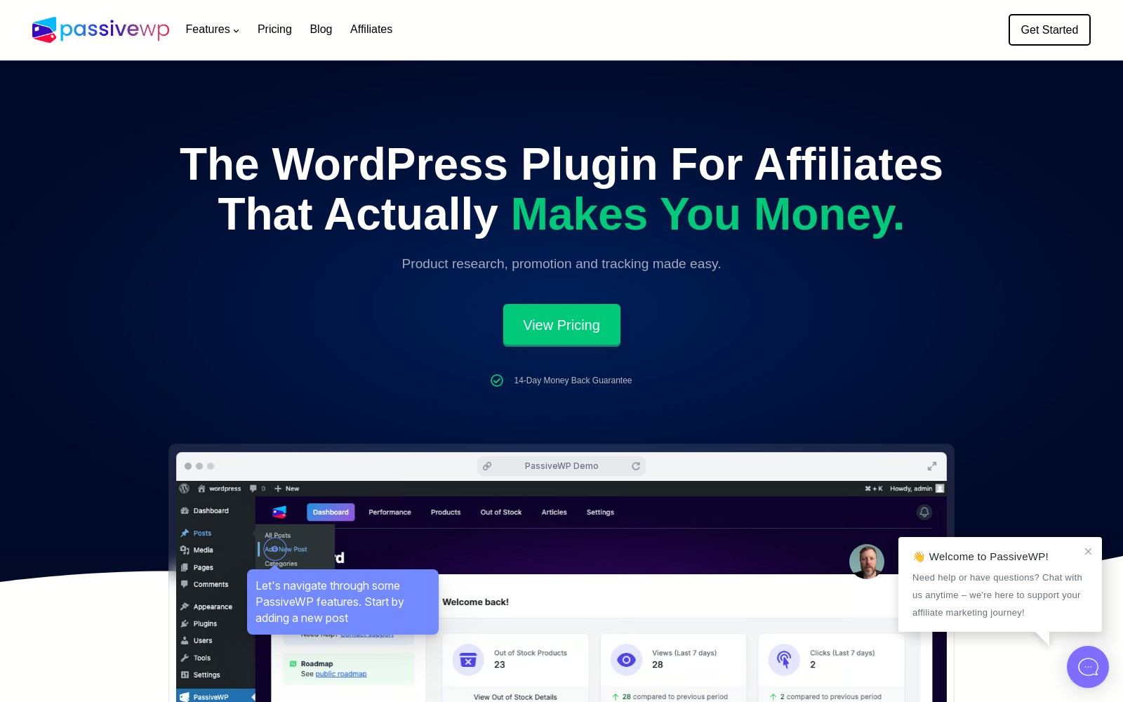 PassiveWP PassiveWP - PassiveWP vereinfacht das Affiliate-Marketing auf