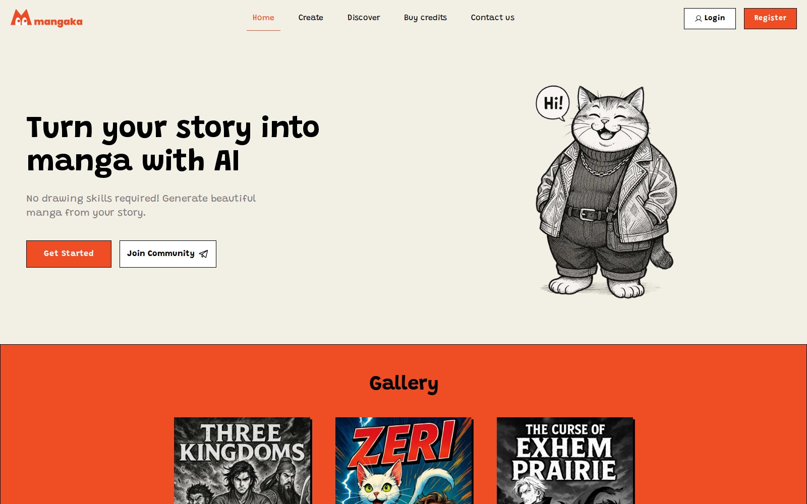 Mangaka Mangaka - AIを利用して、ストーリーを高品質なマンガに変換します。カスタマイズ可能なスタイル、自動生成されたパ