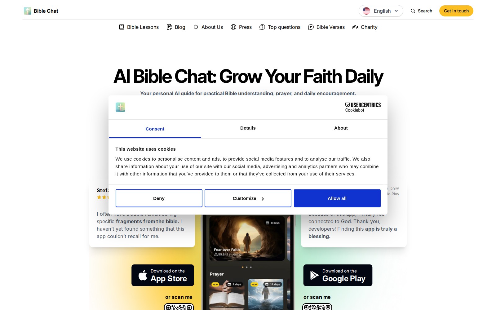 Bible Chat Bible Chat - Die Bible Chat-App erleichtert die Erforschung der