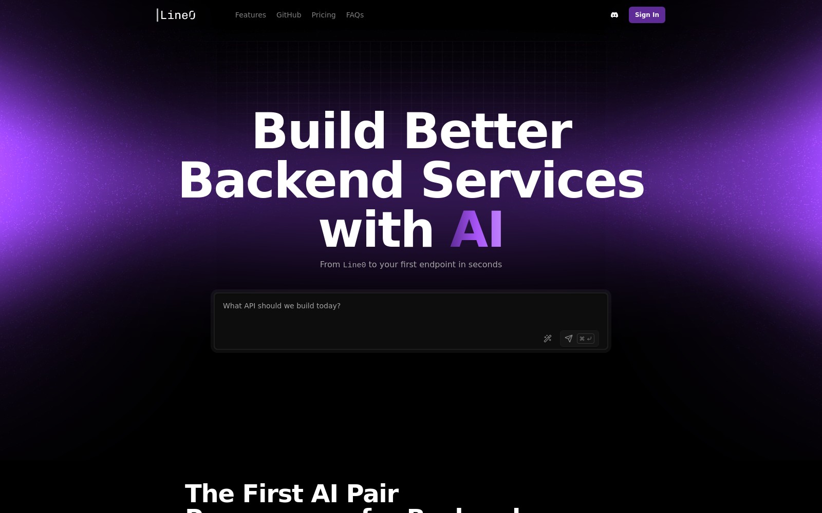 Line0 Line0 - Line0 ist ein KI-Partnerprogrammierer, der für die
