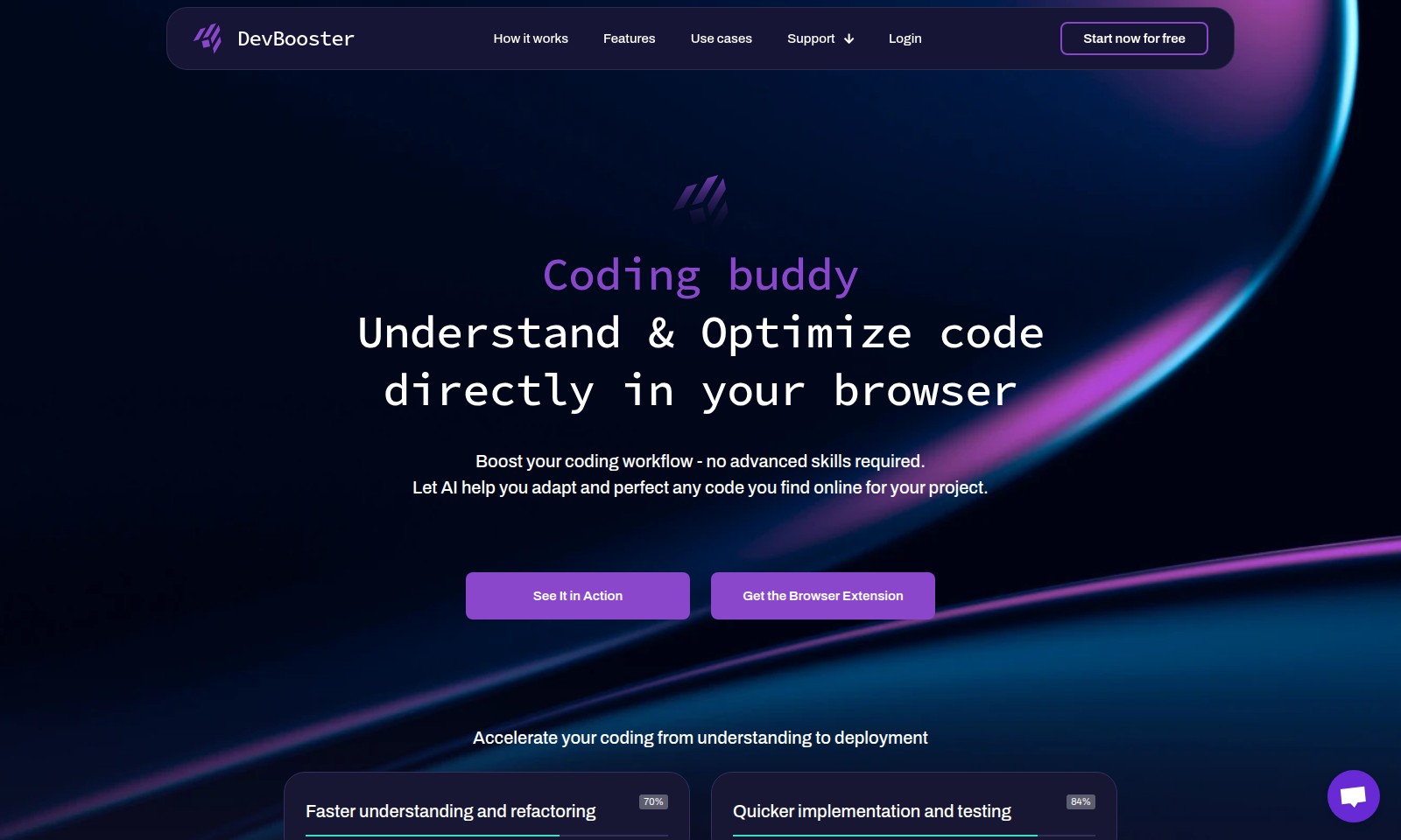 DevBooster DevBooster - DevBooster hilft Entwicklern, ihren Programmierwor