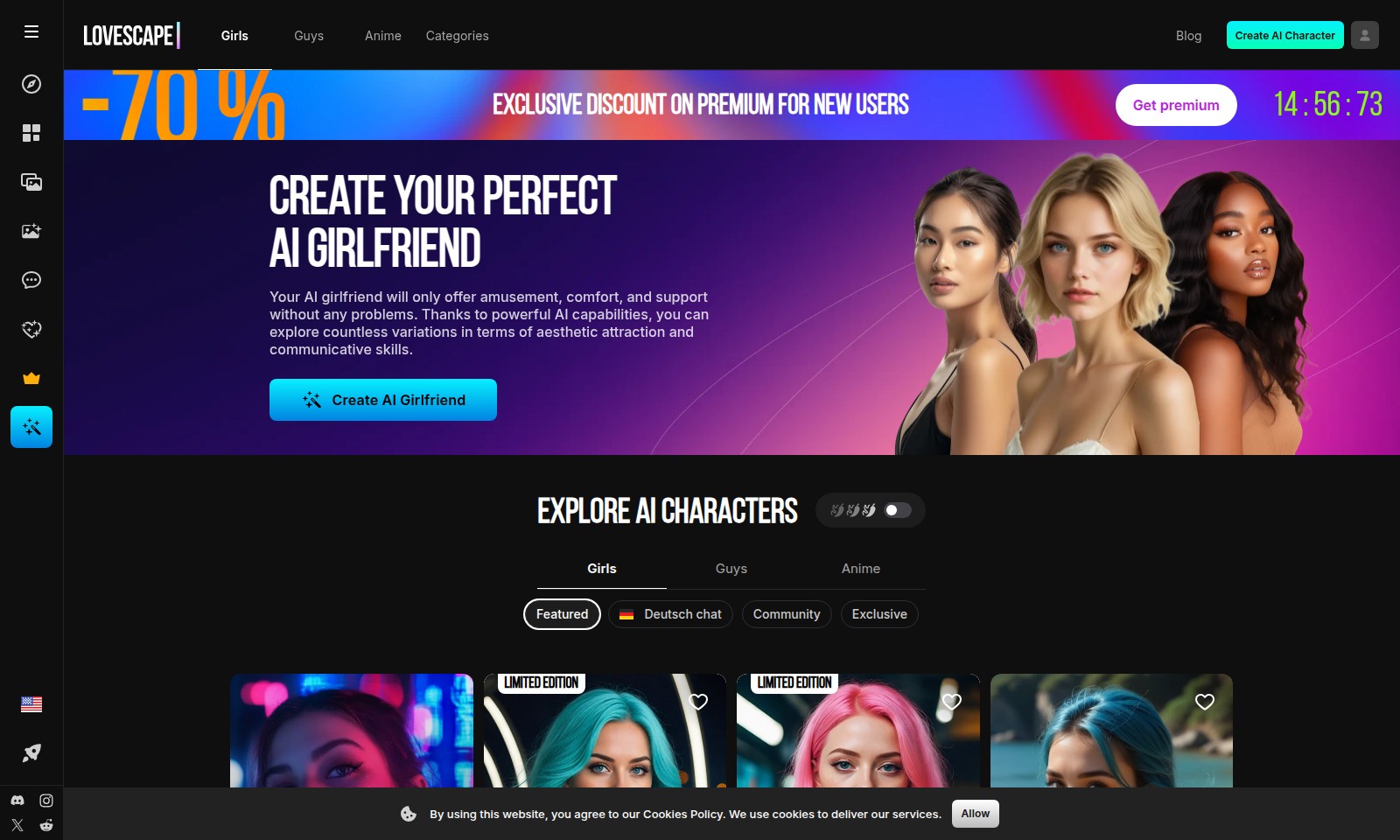 LOVESCAPE LOVESCAPE - Lovescape allows you to create and personalize you
