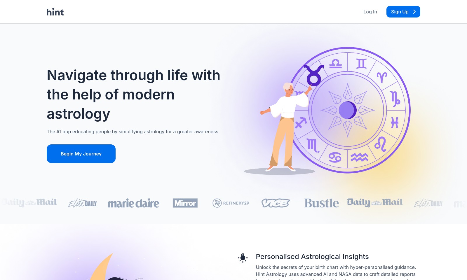 Hint Hint - Entdecken Sie die Geheimnisse Ihres Geburtshorosko
