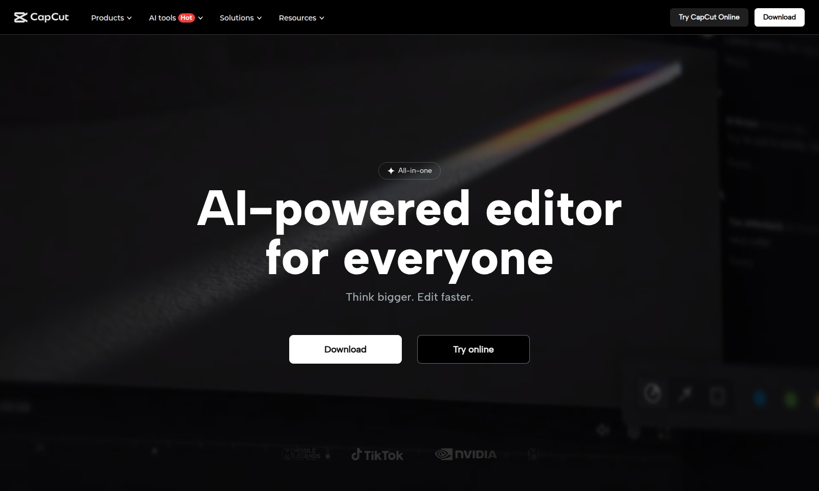 CapCut CapCut - Entdecken Sie die vielfältigen KI-Tools von CapCut