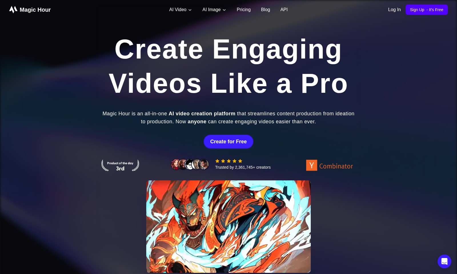 Magic Hour Magic Hour - Magic Hour est une plateforme de création de vidéo