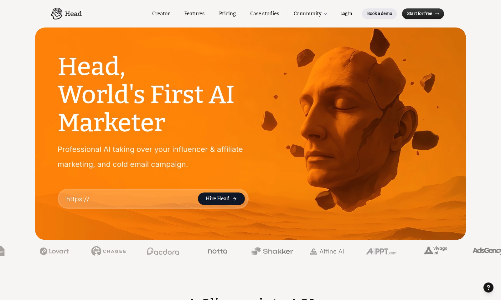 Head Head - 헤드는 인플루언서 파트너십부터 리드 생성에 이르기까지 마케팅 프로세스를 자동화하고 최적화하