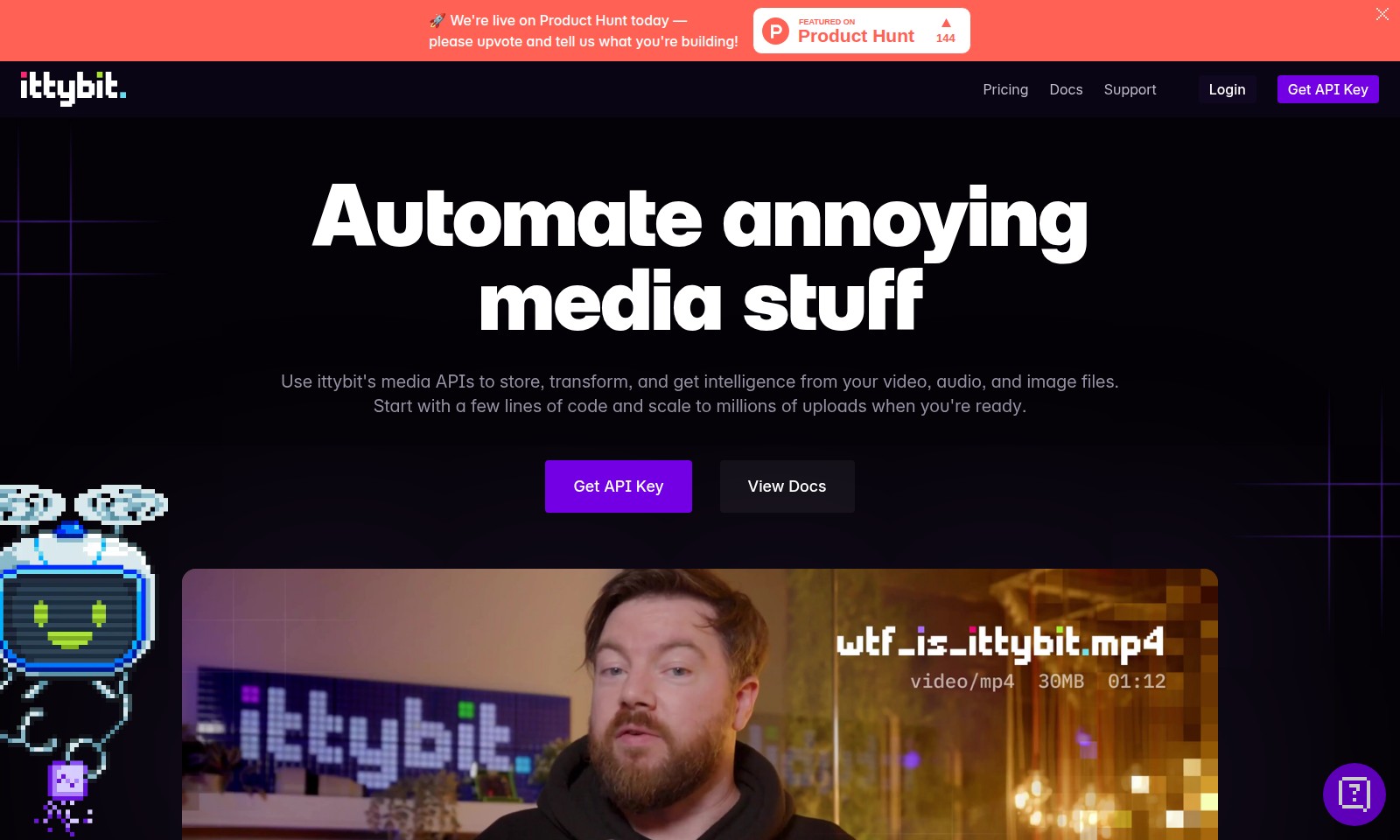 Ittybit Ittybit - Ittybit ofrece API robustas para automatizar la ge