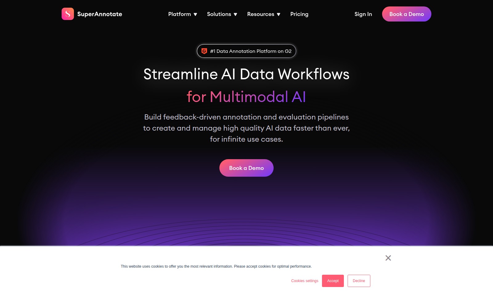 SuperAnnotate SuperAnnotate - SuperAnnotate는 AI 데이터 워크플로를 중앙 집중화하여 속도와 정확성을 향상시키