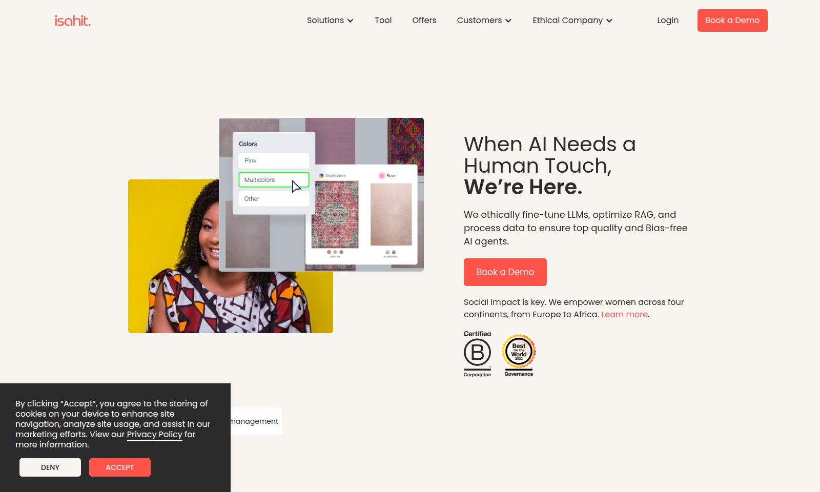 Isahit Isahit - Isahit chuyên về gán nhãn dữ liệu có đạo đức và xử