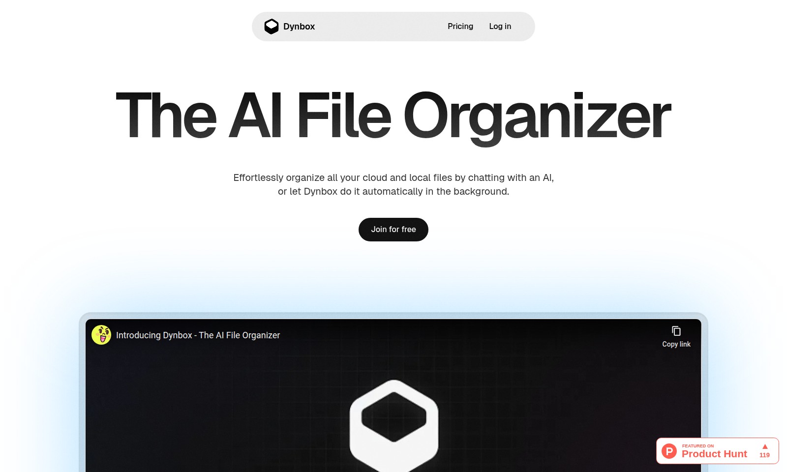 Dynbox Dynbox - Dynbox propose un outil d'organisation de fichiers