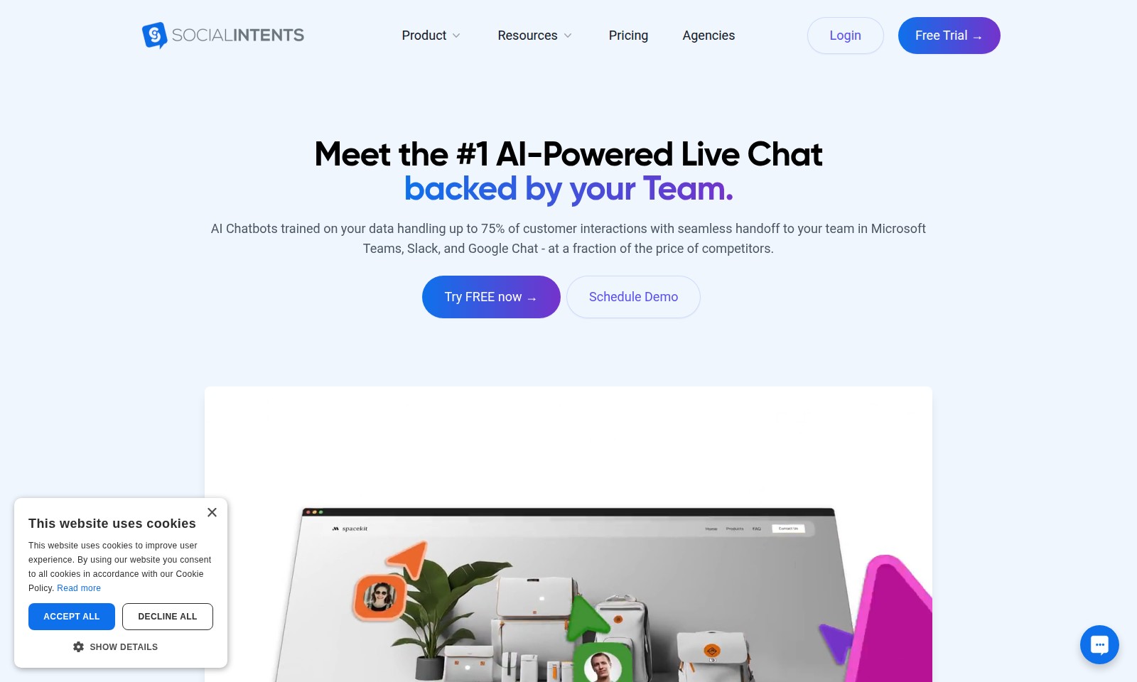 Social Intents Social Intents - Social Intents는 고객 지원을 향상하고, 상호작용을 자동화하며, 기존 도구를 사