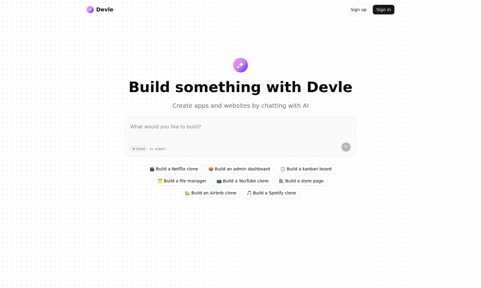 Devle Devle - Devle permite a los usuarios construir aplicacione