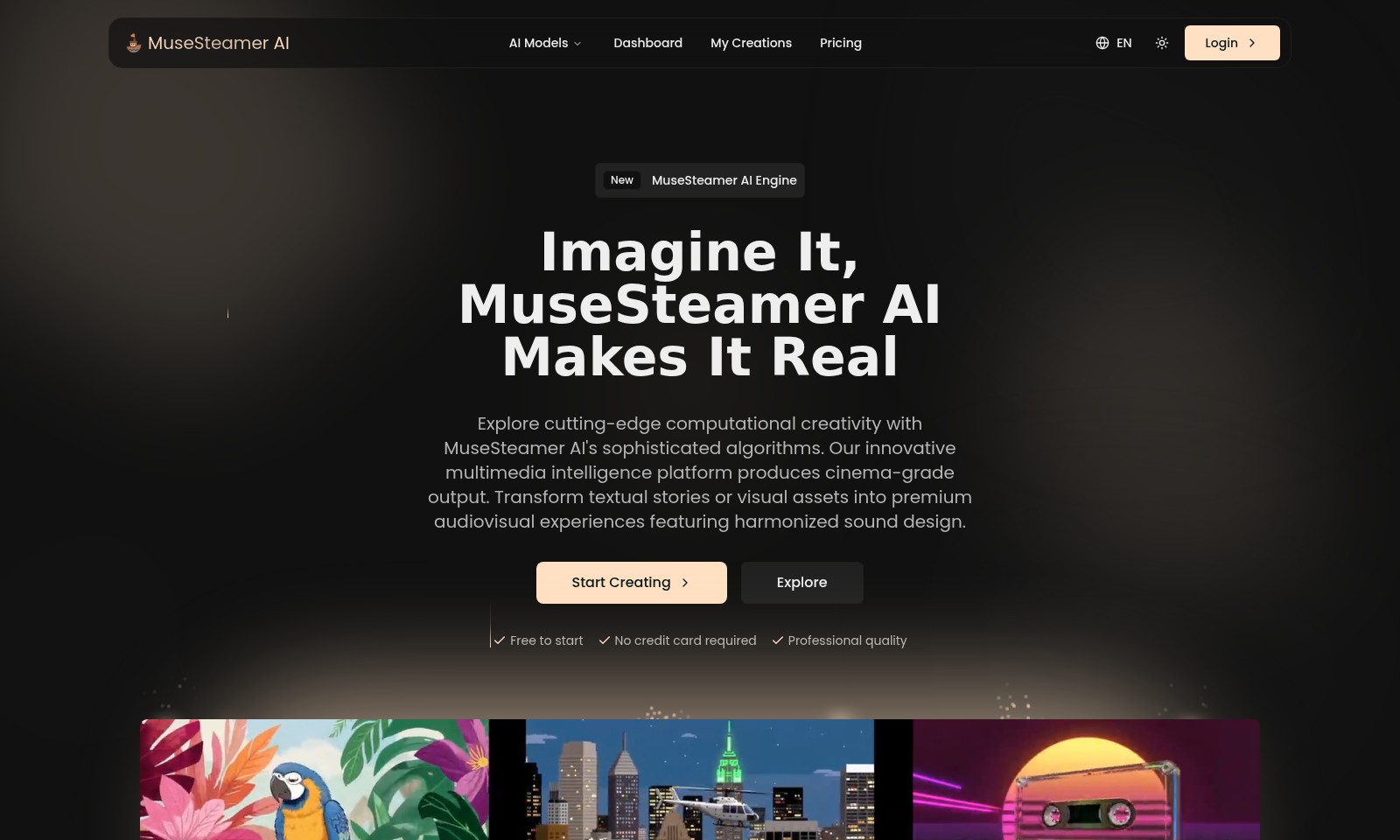 MuseSteamer AI MuseSteamer AI - MuseSteamer AI es una plataforma multimedia de van