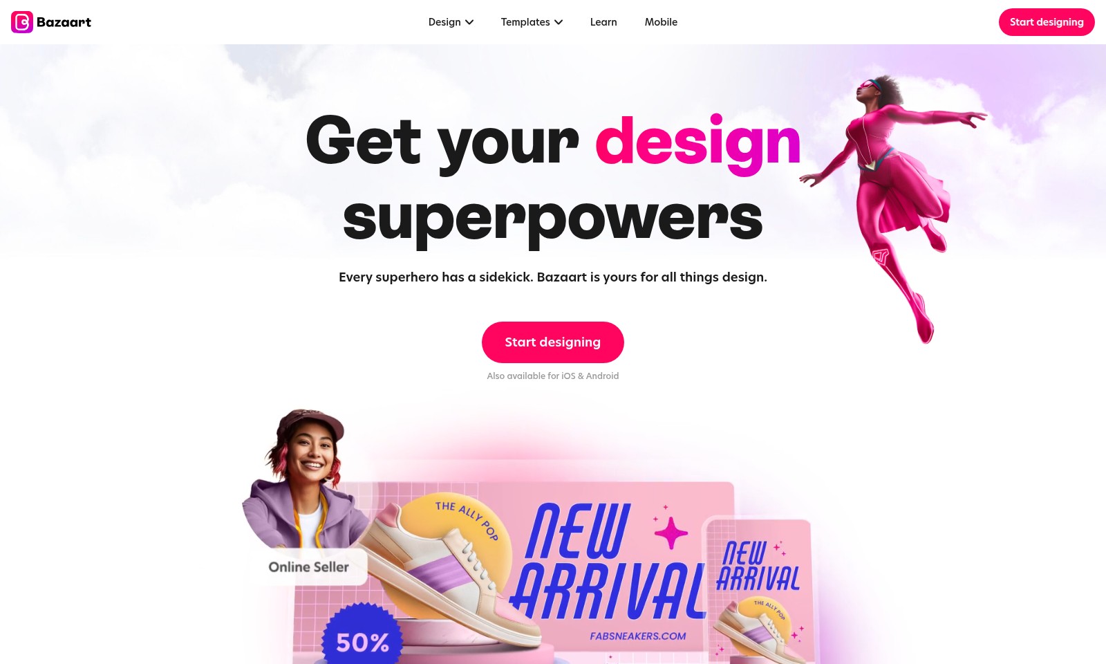 Bazaart Bazaart - Bazaart provides powerful AI design tools and temp