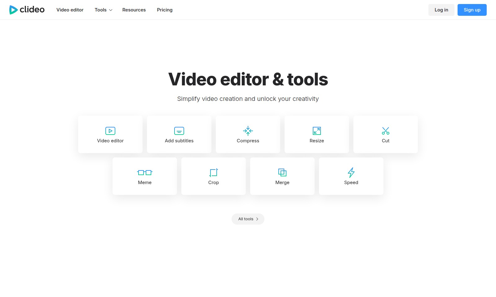 Clideo Clideo - Clideo ofrece un conjunto completo de herramientas