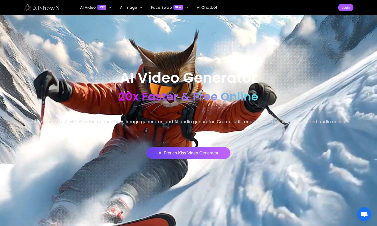 AIShowX AIShowX - Transforma tus ideas en visuales rápidamente con n