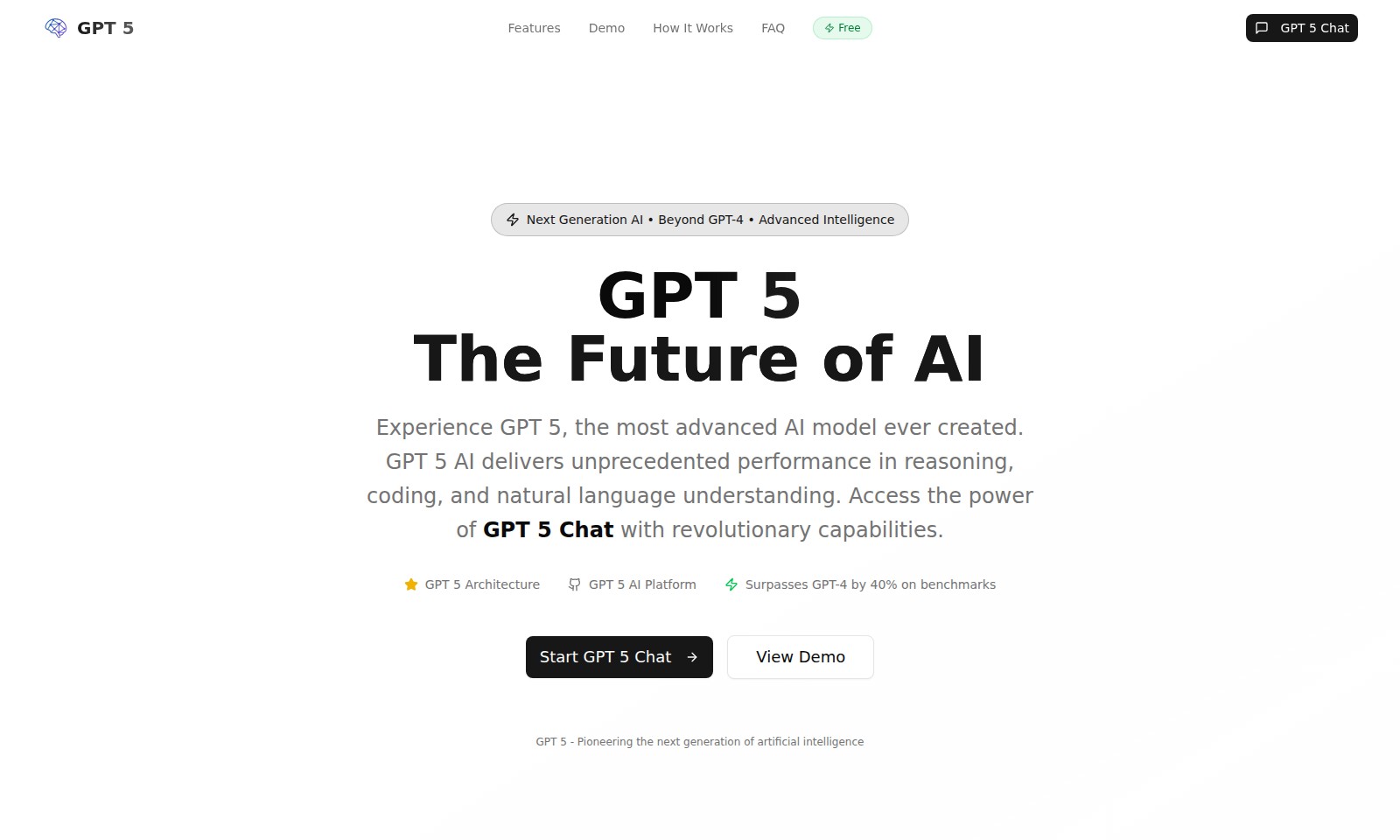 Gpt 5 Ai Gpt 5 Ai - O GPT-5 supera o GPT-4 com inteligência avançada,