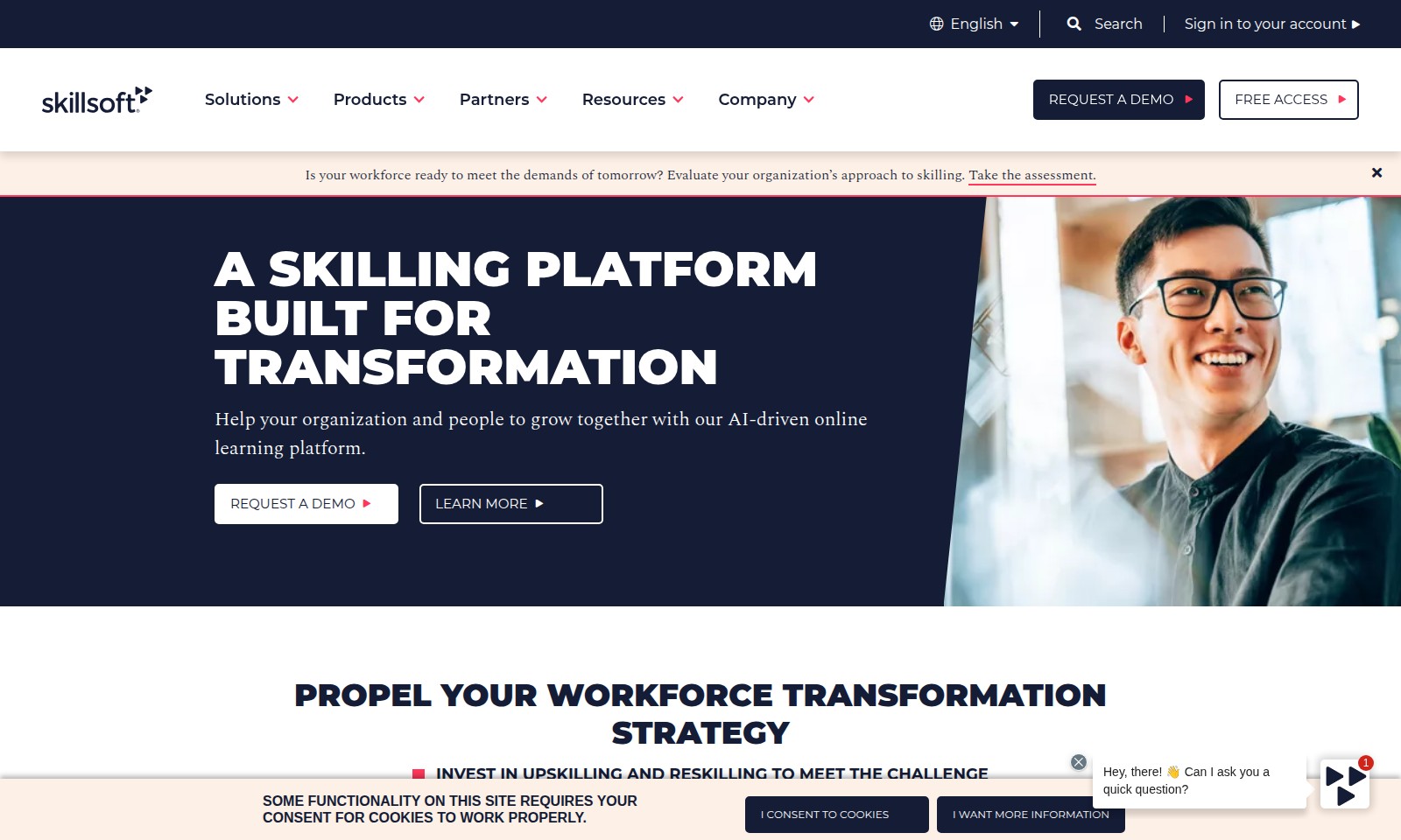 Skillsoft Percipio Skillsoft Percipio - Skillsoft ofrece una plataforma de aprendizaje en