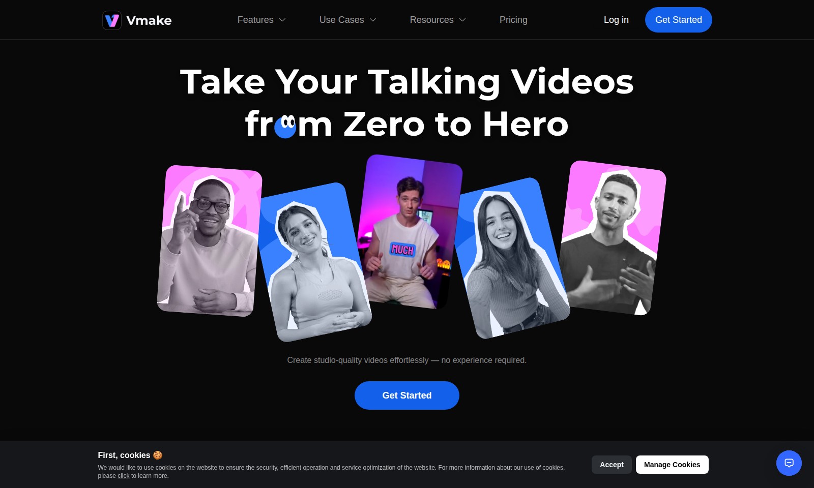 Vmake AI Vmake AI - Vmake is a comprehensive video editor designed for