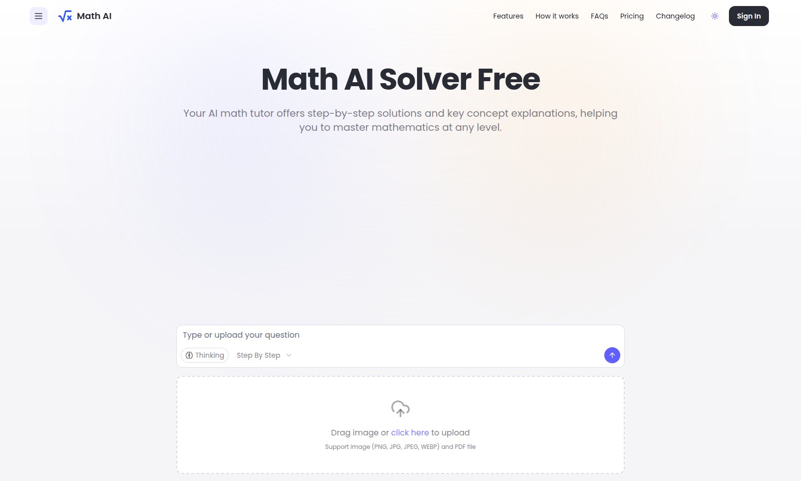 Math AI Math AI - Math AI is a powerful AI tool providing instant, d
