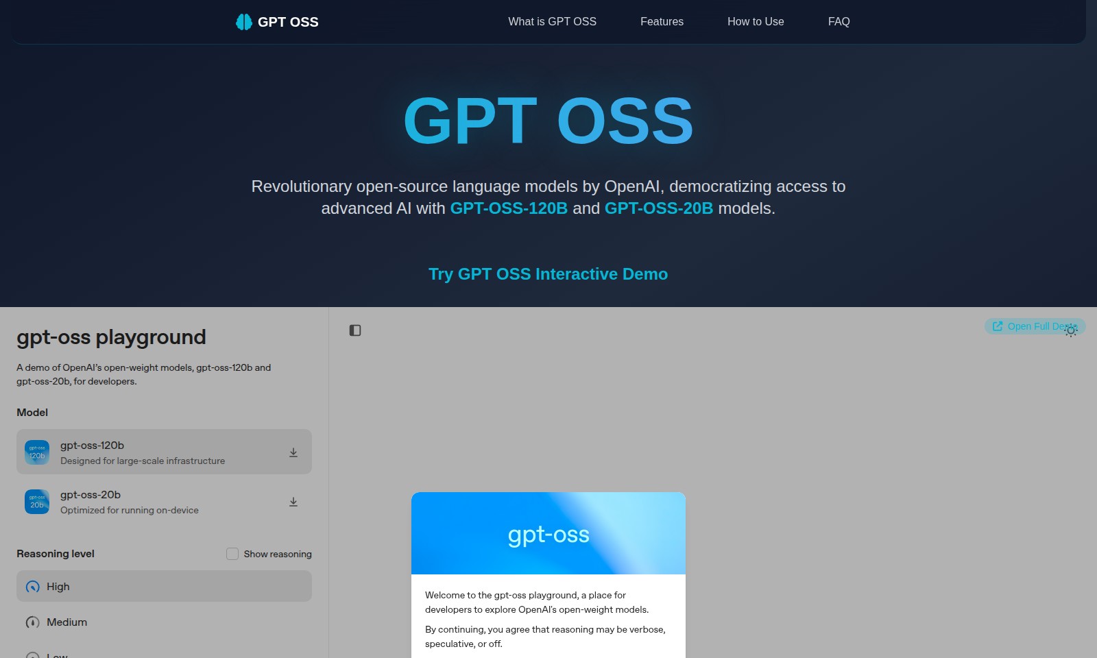 gpt oss gpt oss - GPT OSS ofrece potentes modelos de lenguaje de cód