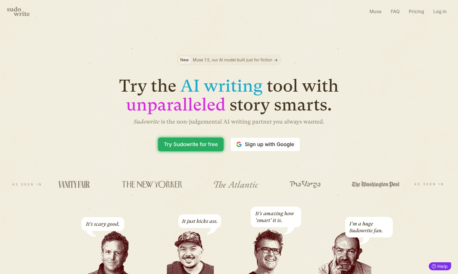 Sudowrite Sudowrite - Sudowrite ofrece características innovadoras como