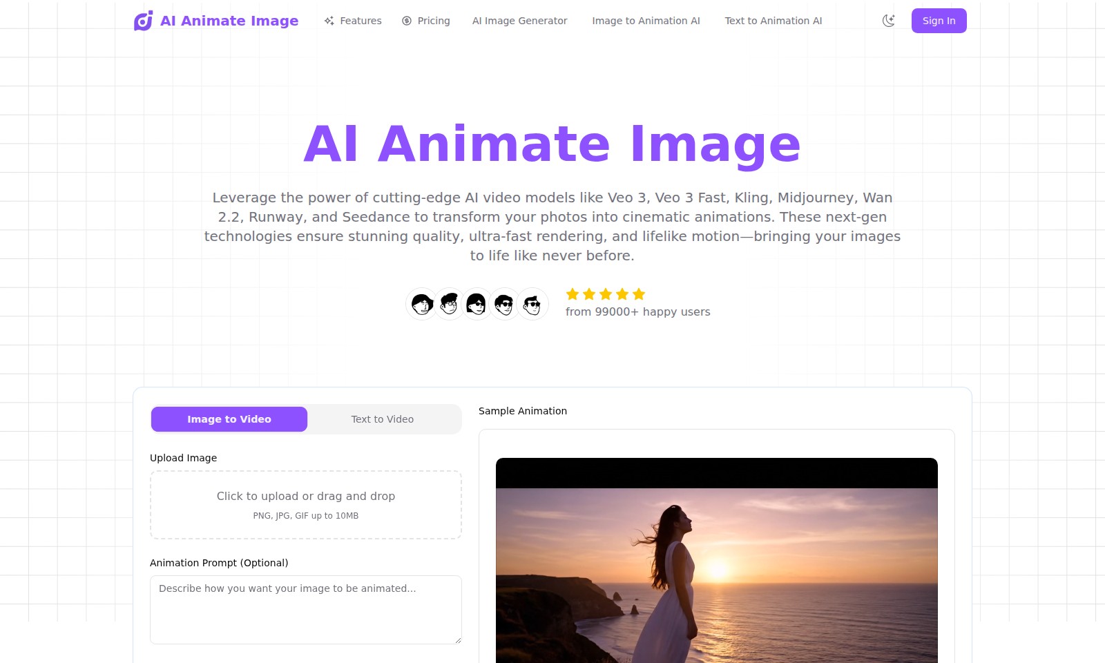 AI Animate Image AI Animate Image - AI Animierte Bilder ist ein benutzerfreundliches W
