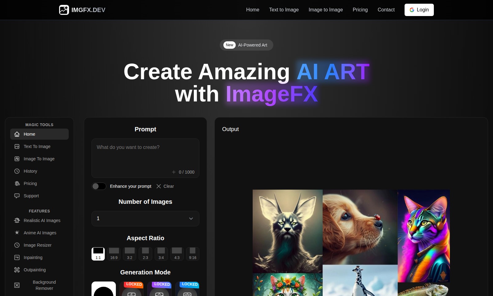 ImageFx ImageFx - ImageFX ist eine fortschrittliche KI-Bildgenerieru