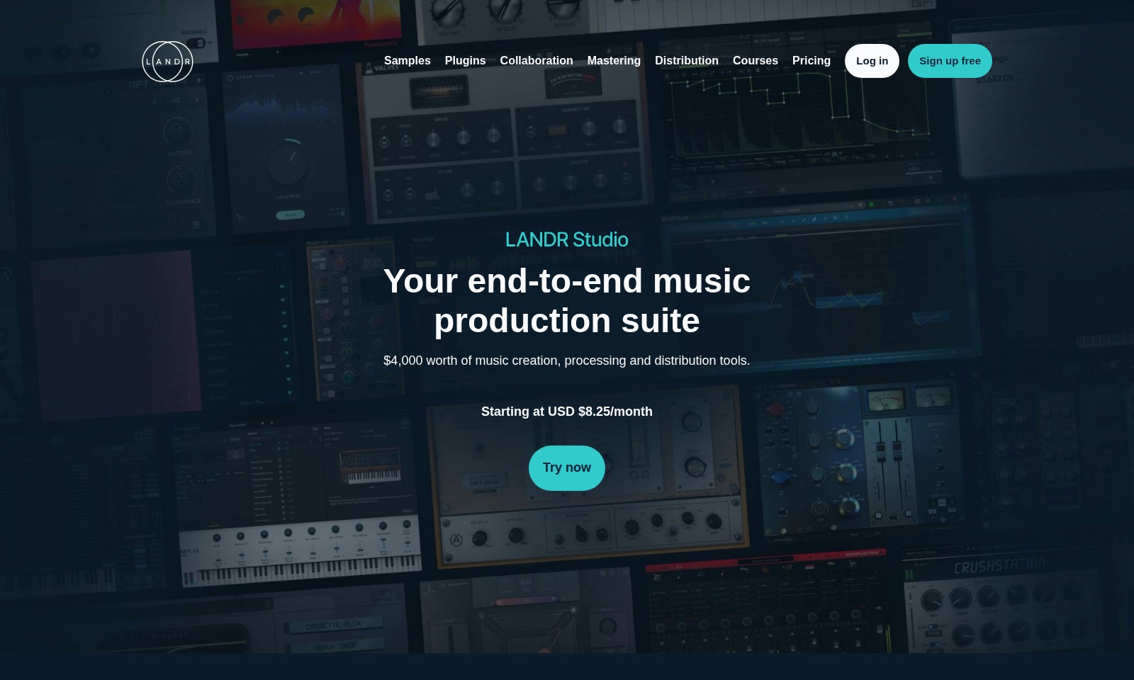 LANDR LANDR - LANDR offers an all-in-one platform for music prod
