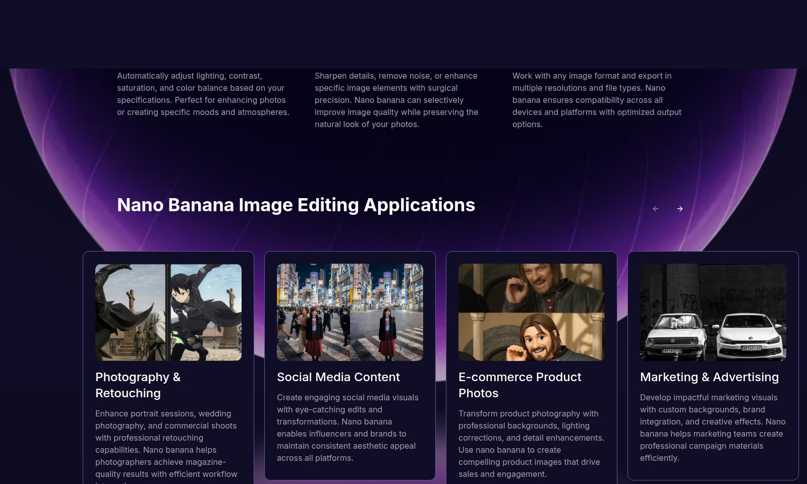 nano banana nano banana - Nano Banana ofrece edición de imágenes impulsada p