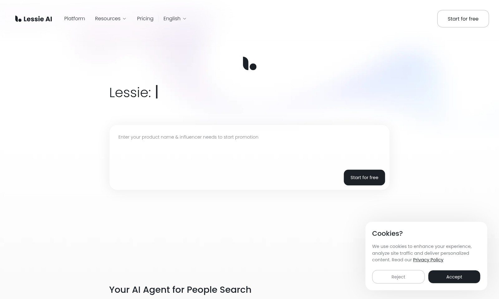 Lessie AI Lessie AI - Lessie AI cung cấp một nền tảng tiên tiến để tìm k