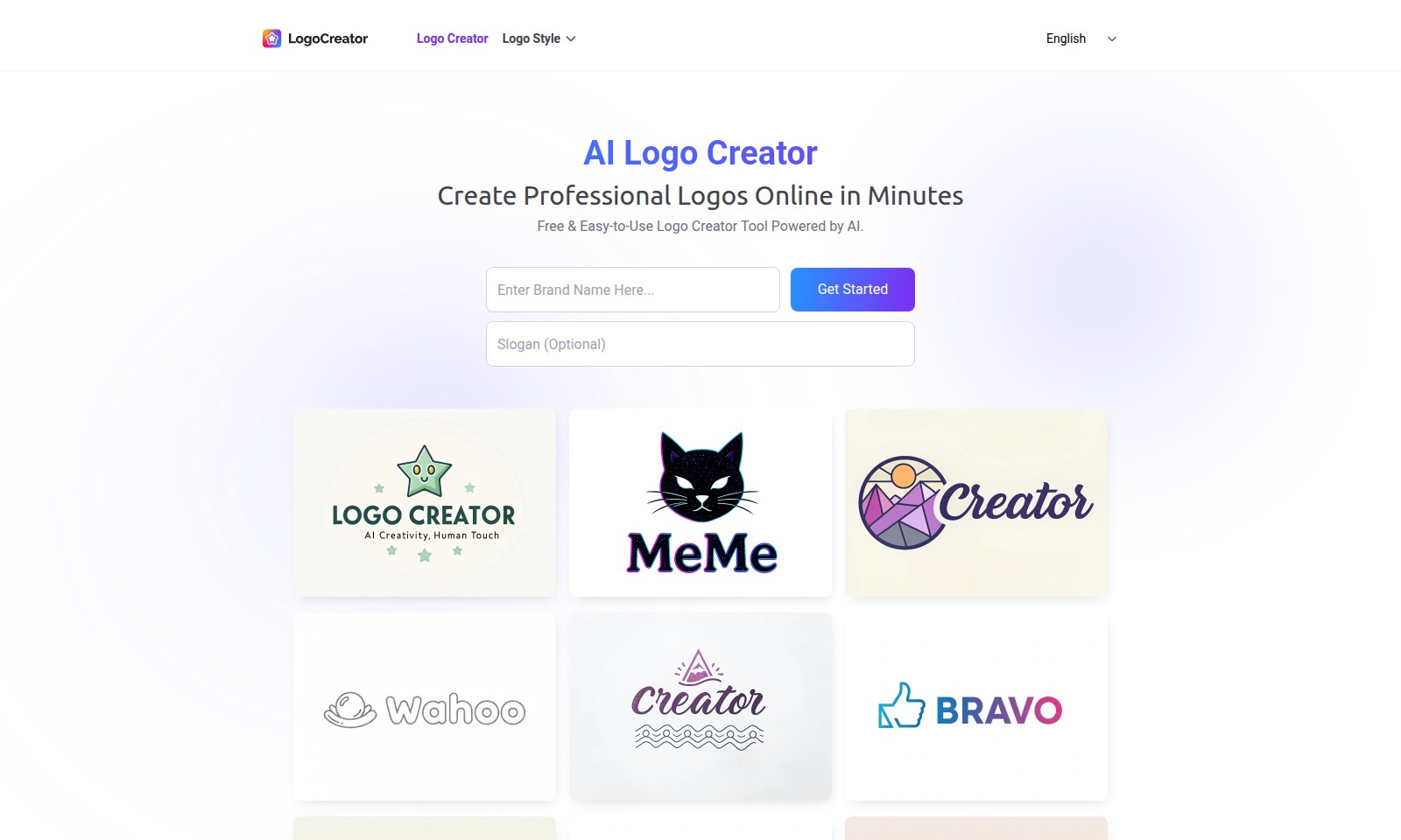 AI Logo Creator AI Logo Creator - Crie logotipos exclusivos com facilidade com nosso