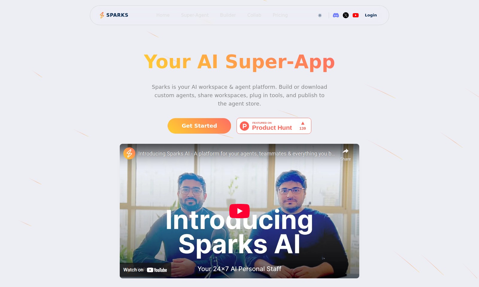 Sparks AI Sparks AI - Sparks là một nền tảng không gian làm việc và đại