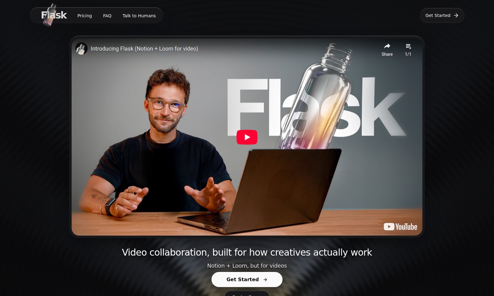 Flask Flask - Flask transforma a colaboração em vídeo para equip