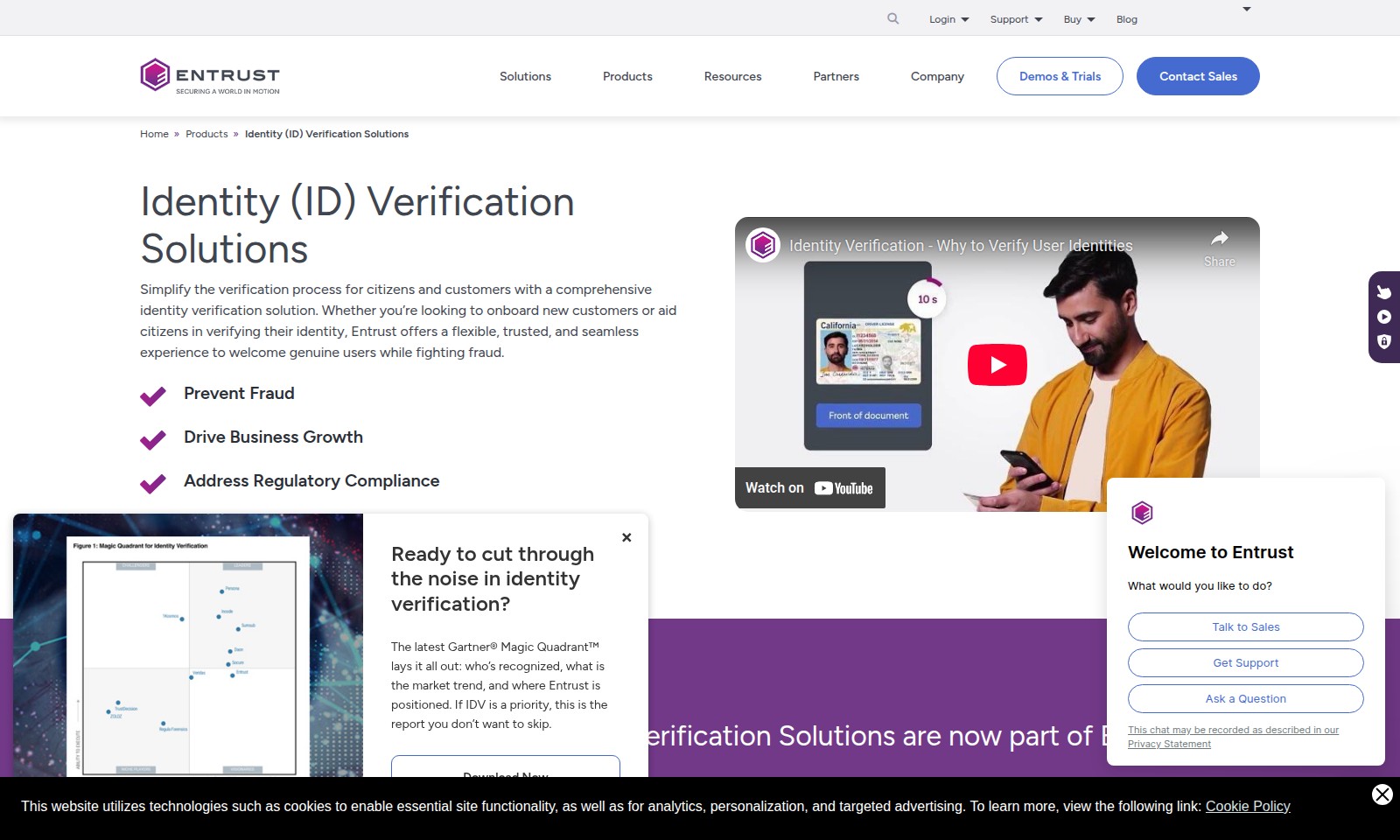 Onfido Onfido - Entrust offers a suite of identity verification so