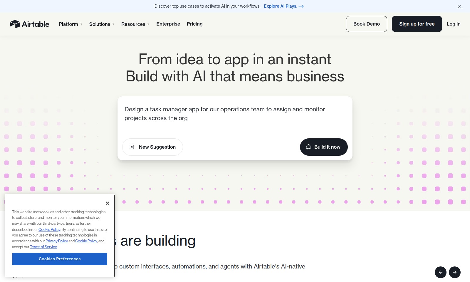 Airtable Airtable - Descubra como integrar a IA em seus processos com