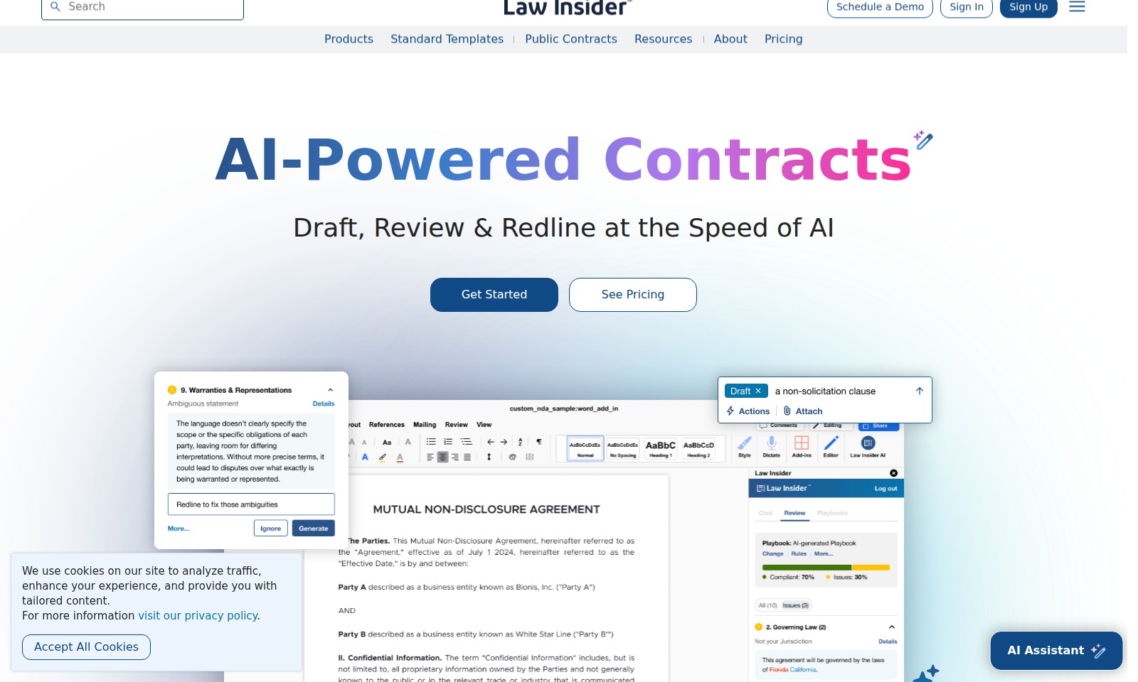 Law Insider Law Insider - Explore AI-driven contract tools for drafting and