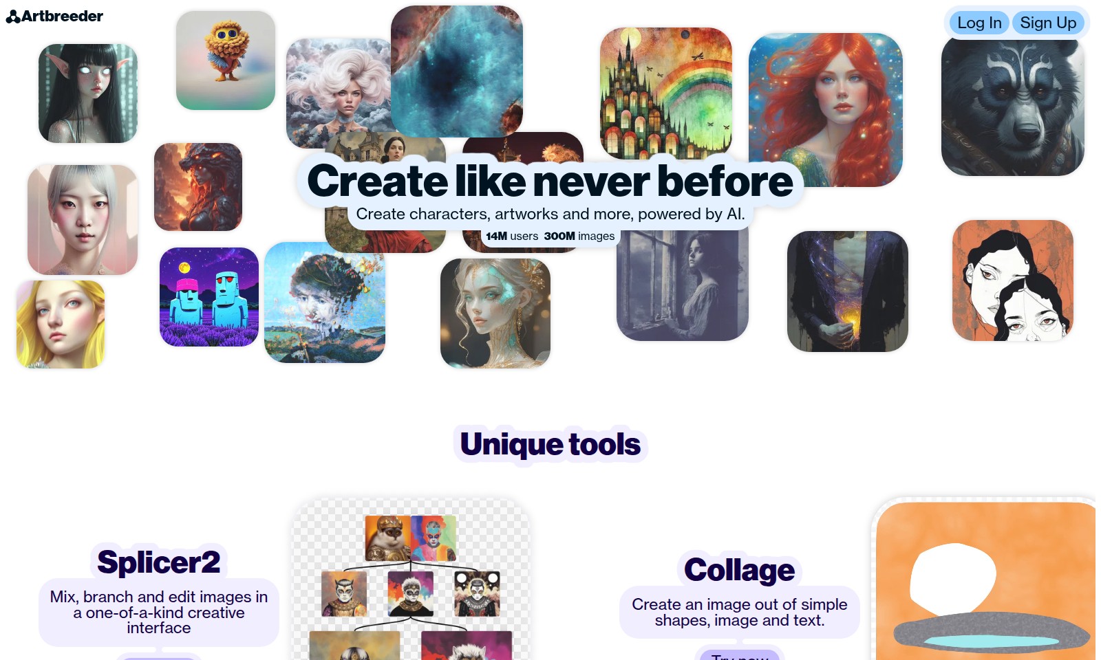 Artbreeder Artbreeder - Artbreeder est une plateforme alimentée par l'IA p