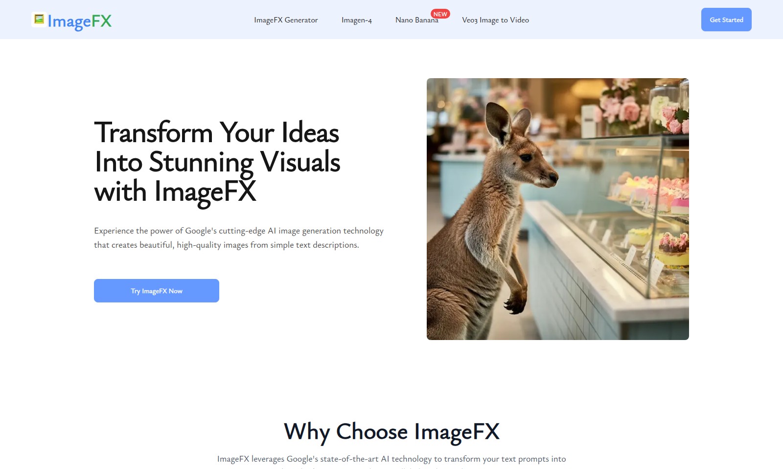 Image FX Image FX - ImageFX est un outil d'IA puissant qui crée de bel