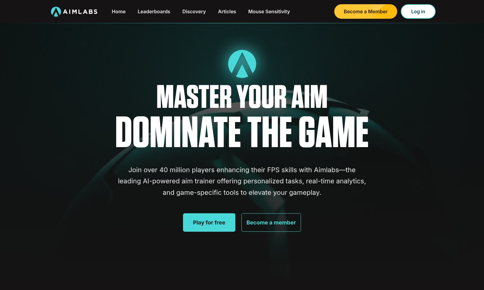 Aimlabs Aimlabs - Aimlabs는 게이머들이 맞춤형 과제, 분석 및 커뮤니티 지원을 통해 조준 및 기술을 향