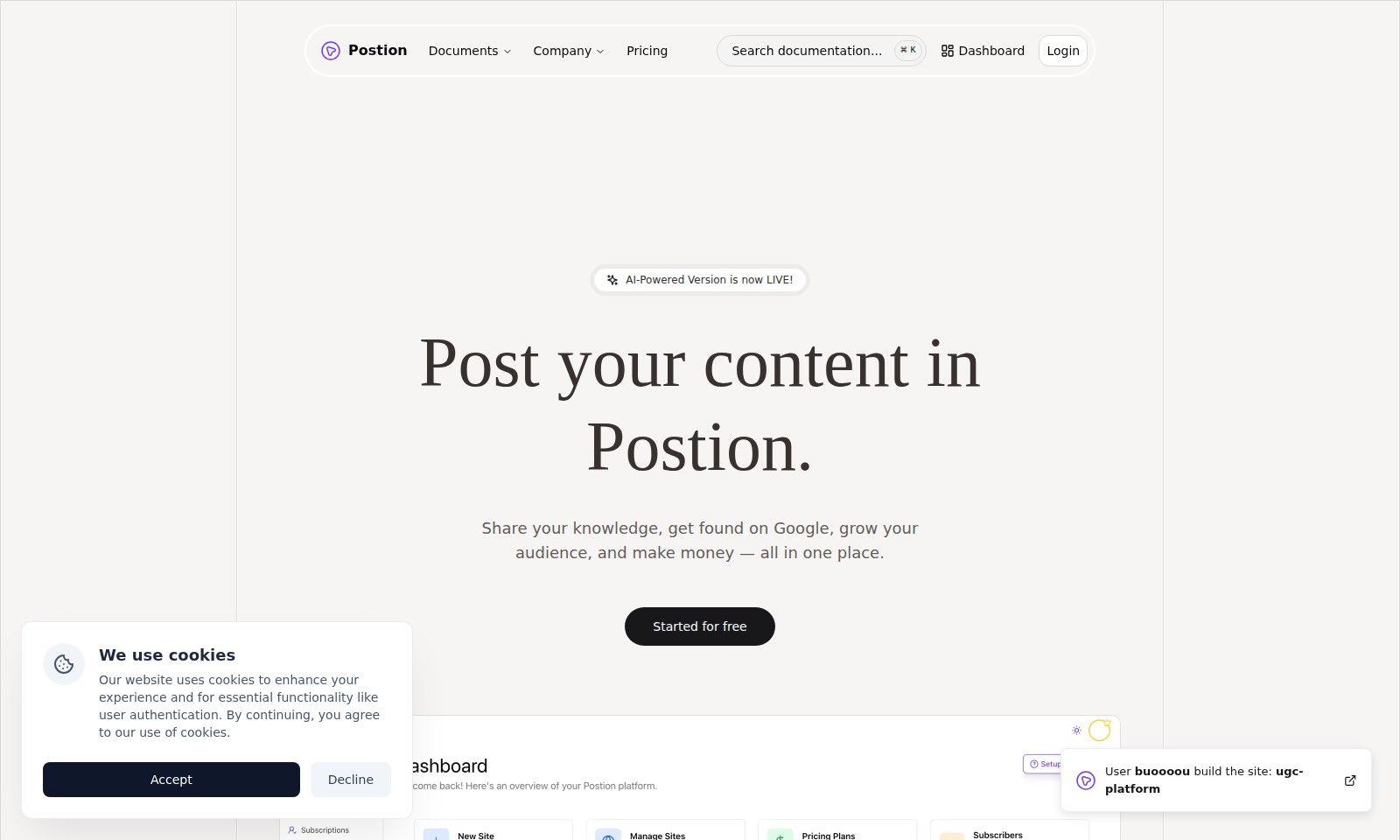 Postion Postion - Position offre un écosystème complet pour la créat