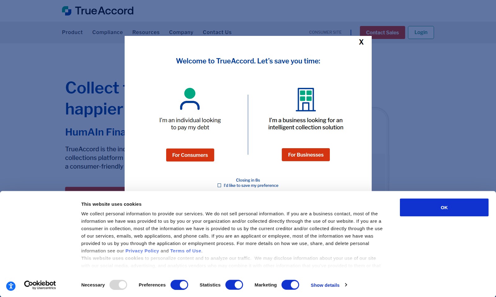TrueAccord TrueAccord - TrueAccord ofrece soluciones de cobranza de deudas