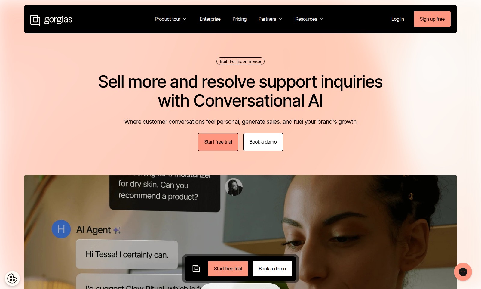 Gorgias Gorgias - Gorgias propose une plateforme unifiée pour le sup