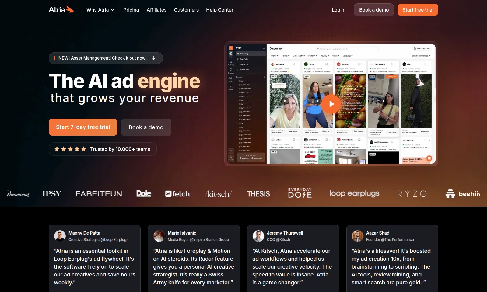 Atria Atria - Atria combines analytics, research, and creative t