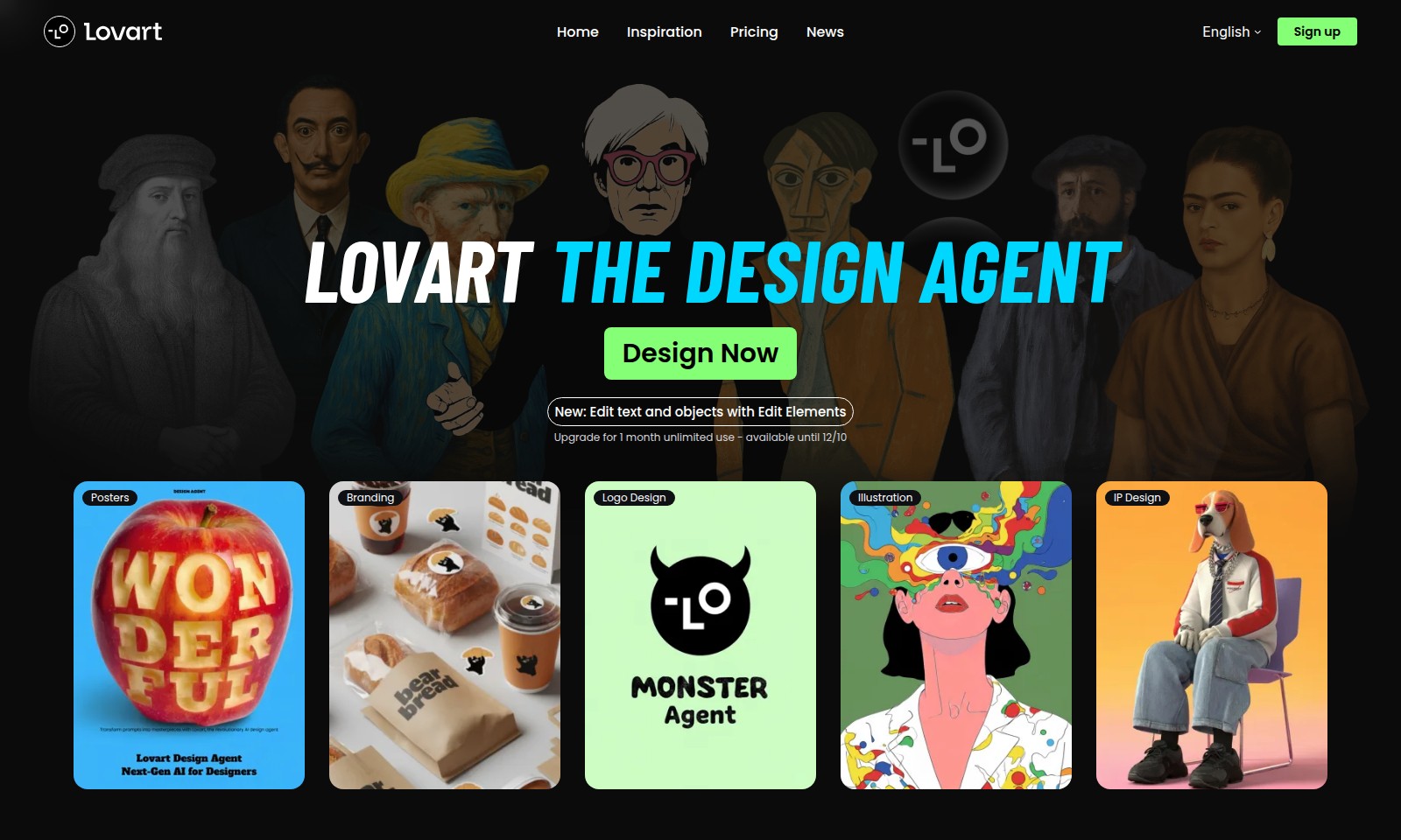 Lovart Lovart - Lovart ermöglicht es den Nutzern, mit einem KI-Des