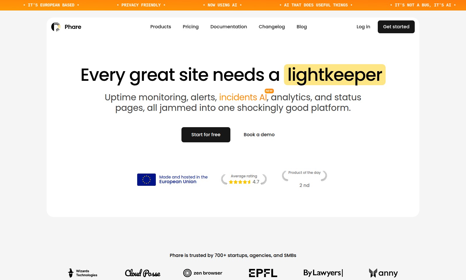 Phare Phare - Phare bietet innovative Lösungen zur Überwachung d