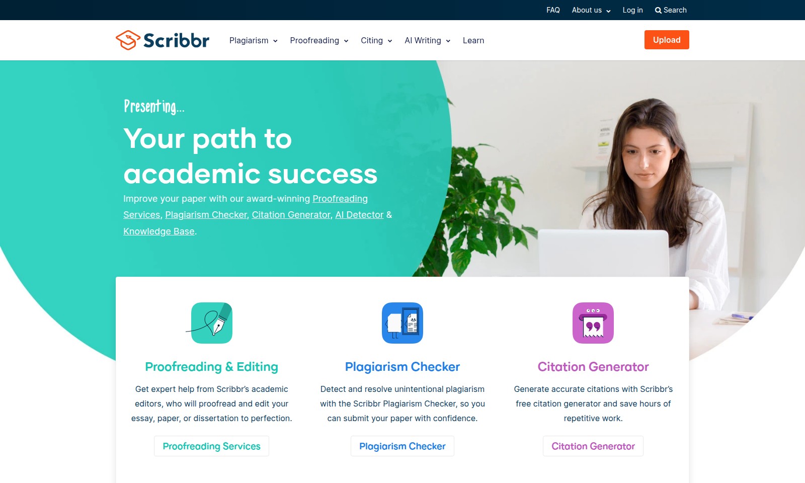 Scribbr Scribbr - Scribbr offers proofreading, plagiarism detection,