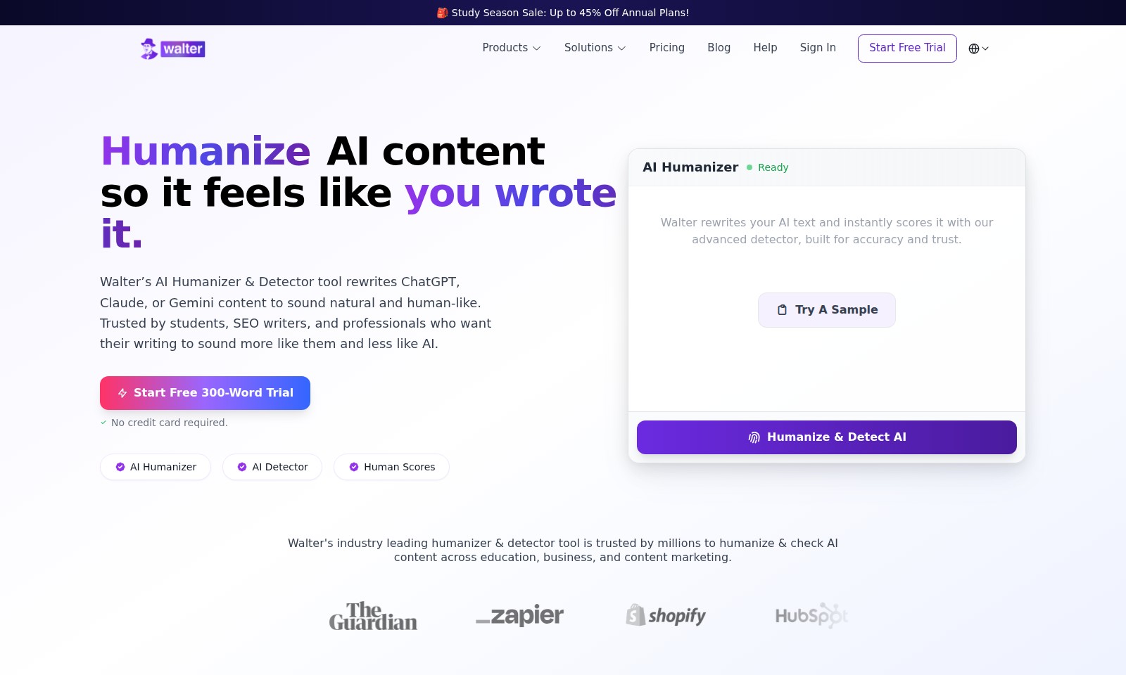 Walter Writes AI Walter Writes AI - Walter AI is an advanced tool designed to humanize