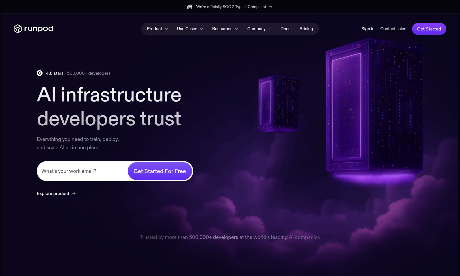 RunPod RunPod - Runpod offre une infrastructure GPU évolutive, per