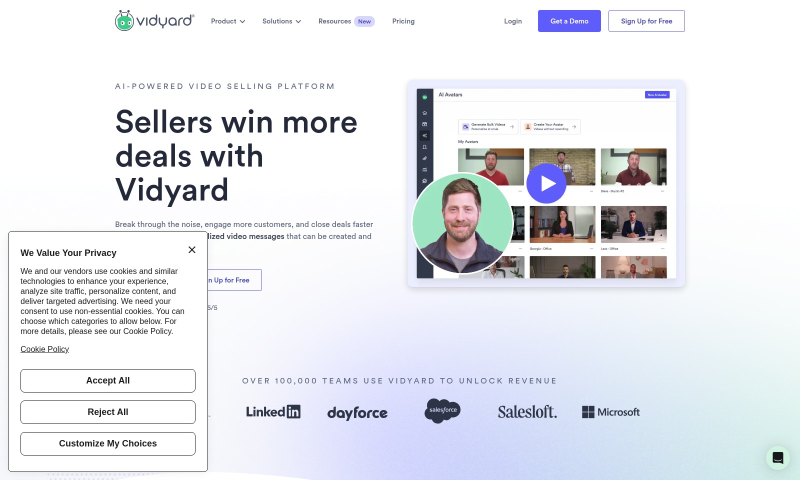 Vidyard Vidyard - Vidyard hilft Verkäufern, Kundeninteraktionen zu v